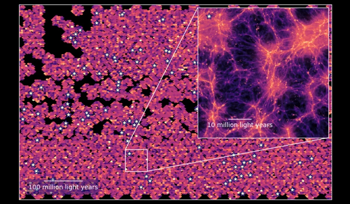 Astronomers Produce Largest 3D Map of Early Universe Unveiling Hidden Galaxies