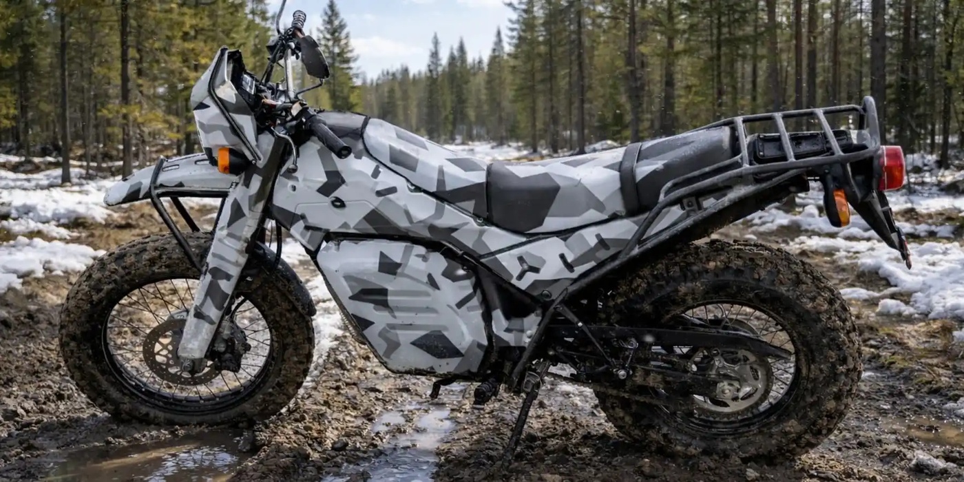 Canada Advances Development of Domestic Electric Military Motorcycle for Harsh Environments
