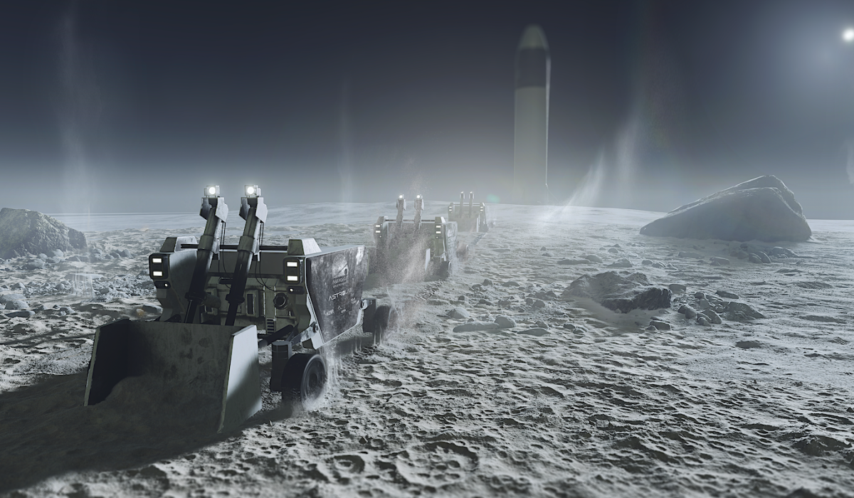Electric Excavators Pave the Way for Autonomous Lunar Construction