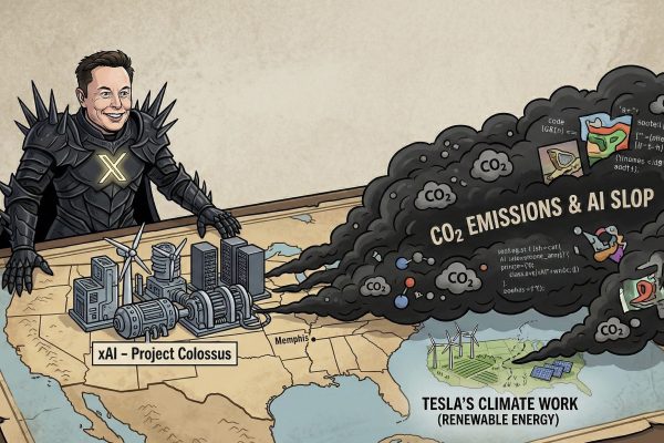 Elon Musk’s xAI Operations Raise Environmental Concerns Amid Tesla’s Climate Efforts
