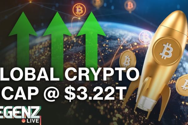 Global Crypto Market Cap Hits $3.22 Trillion Amid Major Developments and Institutional Moves