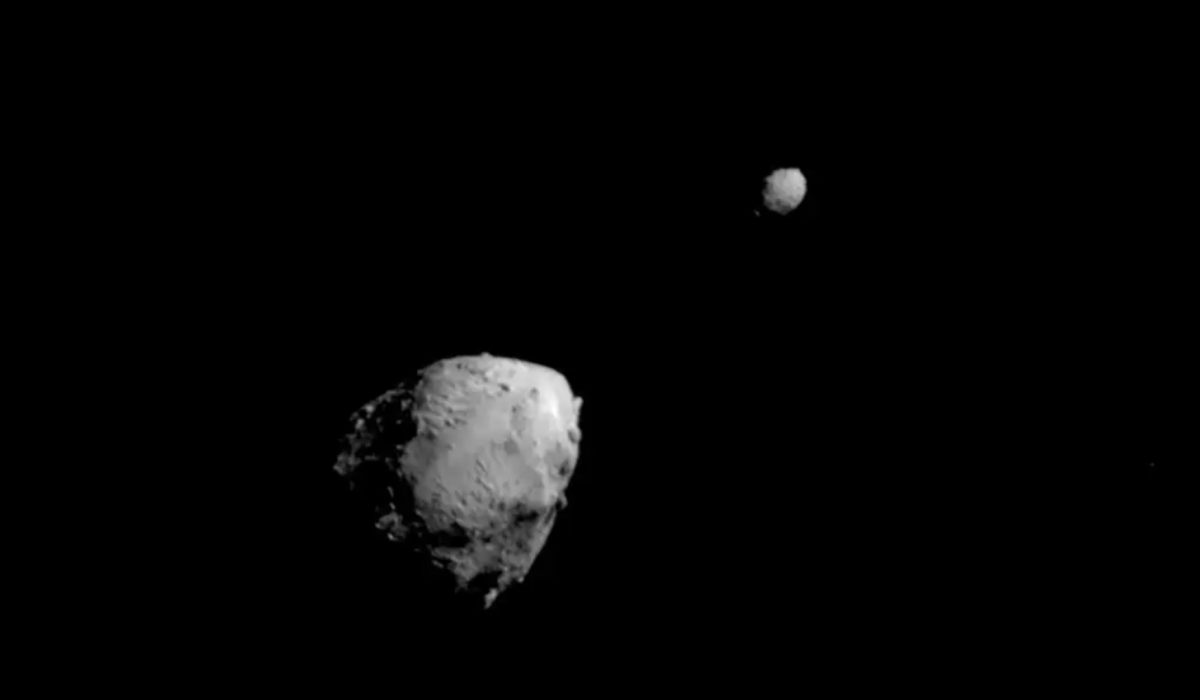 NASAs DART Mission Alters Binary Asteroid Systems Orbit Around the Sun