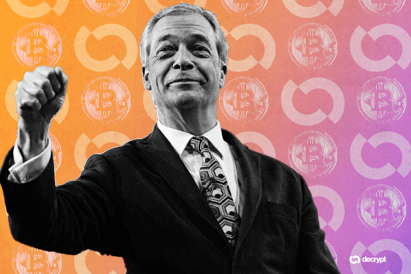 Nigel Farage Supports Bitcoin Treasury Firm in $333,000 Fundraising Round