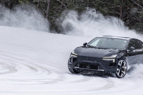 Polestar 4 Impresses with 544 HP and Expert Handling on Ice at Mecaglisse Track