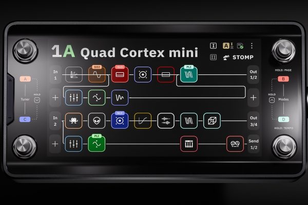 Quad Cortex Mini Amp Modeler Brings High-Power Guitar Modeling to Compact Form