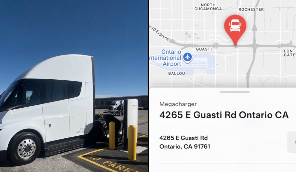 Tesla Launches First Megacharger Station for Semi Trucks in California