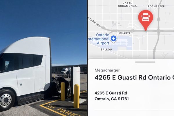 Tesla Launches First Megacharger Station for Semi Trucks in California