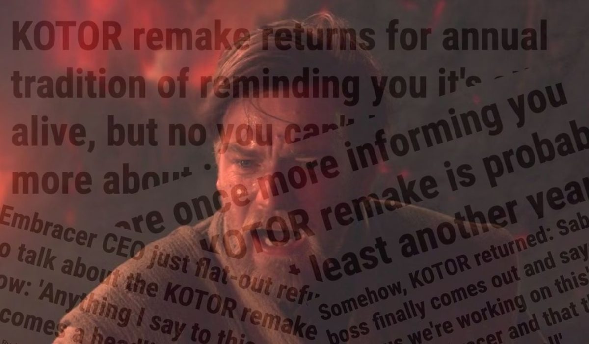 The KOTOR Remake Project Continues to Show Life Amidst Long Anticipation